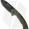 Cold Steel 4-Max Scout Tri-Ad Lock Knife OD Green Griv-Ex (4" Black) -Cold Steel Cold Steel 4 Max Scout OD Green Black BHQ 176065 jr