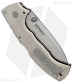 Cold Steel 4-Max Tri-Ad Lock Knife Desert Tan G-10 (4" Stonewash) 62RM -Cold Steel Cold Steel 4 Max desert tan G10 sw BHQ 72826 er side