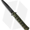 Cold Steel 4" Ti-Lite Liner Lock Knife Green Zytel (4" Black) -Cold Steel Cold Steel 4in Ti Lite Zy Ex Handle od green black BHQ 158047 jr