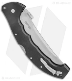 Cold Steel 5.5" Talwar Lockback Knife Black G-10 (5.5" Satin Serr) 21TBXS -Cold Steel Cold Steel 5.5in Talwar LB Black G 10 Satin Serr 21TBXS BHQ 33542 jr side