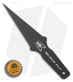 Cold Steel 8" Black Fly Fixed Blade Throwing Knife (4" Black) 7 Cold Steel 8" Black Fly Fixed Blade Throwing Knife (4" Black) -Cold Steel Cold Steel 8 Black Fly Fixed Blade Throwing Knife 4 Black BHQ 121240 LS Bottleap