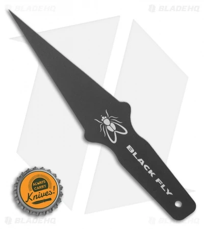 Cold Steel 8" Black Fly Fixed Blade Throwing Knife (4" Black) 5 Cold Steel 8" Black Fly Fixed Blade Throwing Knife (4" Black) - Image 3