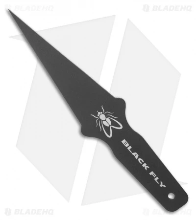 Cold Steel 8" Black Fly Fixed Blade Throwing Knife (4" Black) 3 Cold Steel 8" Black Fly Fixed Blade Throwing Knife (4" Black)