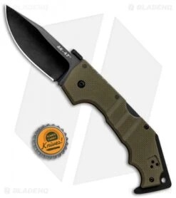 Cold Steel AK-47 Lockback Knife OD Green G-10 (3.5" Black) 58MVG -Cold Steel Cold Steel AK 47 LB OD Green G 10 Black 58MVG BHQ 33095 jr bottlecap