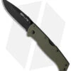 Cold Steel Air Lite Drop Point Lockback Knife OD Green G-10 (3.4" Black) -Cold Steel Cold Steel Air Lite DP OD Green Black BHQ 175063 jr