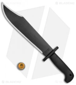 Cold Steel Black Bear Bowie Fixed Blade Knife (12" Black) 97SMBWZ -Cold Steel Cold Steel Black Bear Bowie Black 97SMBWZ BHQ 52042 jr bottlecap