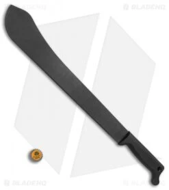 Cold Steel Bolo Machete Fixed Blade (18" Black) 97LBM -Cold Steel Cold Steel Bolo Machete 18in black 97LBM BHQ 44380 er size
