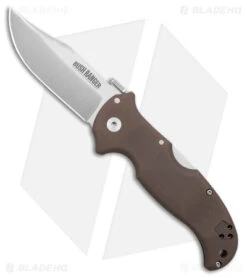 Cold Steel Bush Ranger Tri-Ad Lock Knife FDE G-10 (3.5" Satin S35VN) 31A