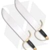 Cold Steel Butterfly Sword Set (14.8" Satin) 88BF -Cold Steel Cold Steel Butterfly Sword Set Satin BHQ 44152 er
