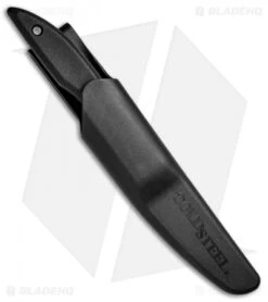 Cold Steel Canadian Belt Fixed Blade Knife (4" Satin) 20CBL -Cold Steel Cold Steel Canadian Belt Knife Satin BHQ 18517 jr sheath