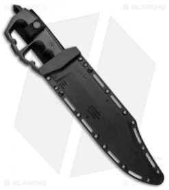 Cold Steel Chaos Bowie Trench Knife (10.5" Black) 80NTB 8 Cold Steel Chaos Bowie Trench Knife (10.5" Black) 80NTB -Cold Steel Cold Steel Chaos Bowie Trench Knife Black 80NTB BHQ 93384 jr sheath
