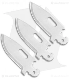 Cold Steel Click-N-Cut Replacement Blade 3 Pack (2.5" Drop Point) 40AP3A