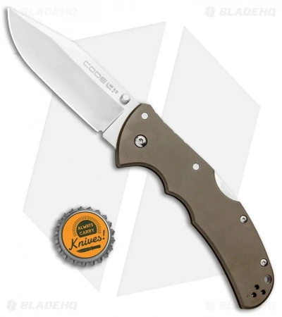Cold Steel Code-4 Clip Point Lockback Knife (3.5" Satin) 58PC 6 Cold Steel Code-4 Clip Point Lockback Knife (3.5" Satin) 58PC - Image 4