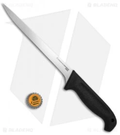 Cold Steel Commercial Series 8" Filet Knife (8" Satin) 20VF8SZ -Cold Steel Cold Steel Commercial Series 8in Filet 20VF8SZ BHQ 52007 jr bottlecap
