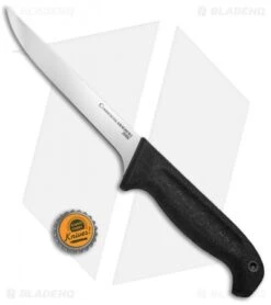Cold Steel Commercial Series Stiff Boning Knife (6.00" Satin) 20VBBZ -Cold Steel Cold Steel Commercial Series Stiff Boning 20VBBZ BHQ 51997 jr bottlecap