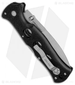 Cold Steel Counter Point I Tri-Ad Lock Knife (3.75" AUS 10A Satin) 10AB -Cold Steel Cold Steel Counter Point I Tri Ad 10ACLC BHQ 8508 jr side