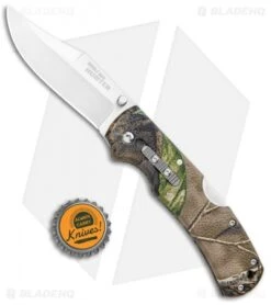 Cold Steel Double Safe Hunter Tri-Ad Lock Knife Camo GFN (4" Satin) 23JD -Cold Steel Cold Steel Double Safe Hunter Tri Ad Lock Camo GFN Satin 23JD BHQ 105931 jr bottlecap