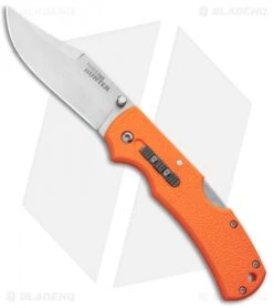 Cold Steel Double Safe Hunter Tri-Ad Lock Knife Orange GFN (3.5" Satin) 23JB