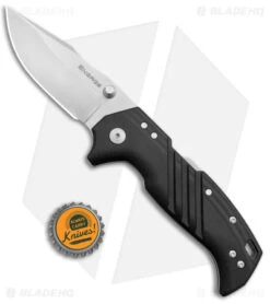 Cold Steel Engage ATLAS Lock Knife Black G-10 (3.5" Satin S35VN) -Cold Steel Cold Steel Engage ATLAS Lock Black GFN Satin BHQ 139962 jr bottlecap