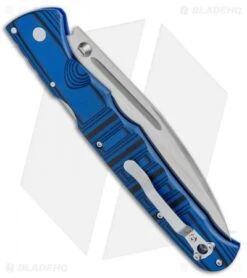 Cold Steel Frenzy II Tri-Ad Lock Knife Black/Blue G-10 (5.5" Satin) 62P2A 9 Cold Steel Frenzy II Tri-Ad Lock Knife Black/Blue G-10 (5.5" Satin) 62P2A -Cold Steel Cold Steel Frenzy II Blk Blue G 10 62PV2 BHQ 52069 jr side 2