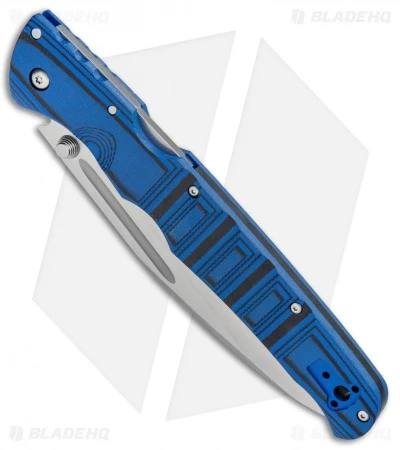 Cold Steel Frenzy II Tri-Ad Lock Knife Black/Blue G-10 (5.5" Satin) 62P2A 4 Cold Steel Frenzy II Tri-Ad Lock Knife Black/Blue G-10 (5.5" Satin) 62P2A - Image 2