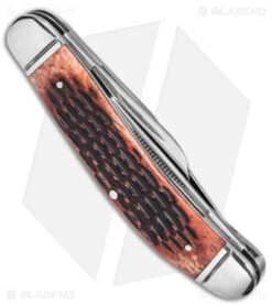 Cold Steel Gentleman's Stockman Slip Joint Knife Jigged Bone (2.5" Satin) -Cold Steel Cold Steel Gentlemans Stockman Slip Joint Knife jigged Bone 2in Satin BHQ 140029 td side