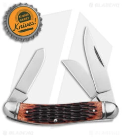 Cold Steel Gentleman's Stockman Slip Joint Knife Jigged Bone (2.5" Satin) -Cold Steel Cold Steel Gentlemans Stockman Slip Joint Knife jigged Bone 2in Satin BHQ 140029 td size