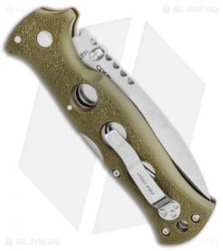 Cold Steel Gunsite Counter Point Tri-Ad Lock Knife (3.75" Satin) Limited Run -Cold Steel Cold Steel Gunsite Counter Point 1 10ABV1 BHQ 116788 LS Side