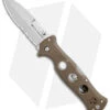Cold Steel Gunsite Counter Point Tri-Ad Lock Knife Brown (3.75" Satin) -Cold Steel Cold Steel Gunsite Counter Point Sand SW BHQ 138053 jr