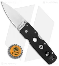 Cold Steel Hold Out 3" Lockback Knife Black G-10 (3" Satin) 9 Cold Steel Hold Out 3" Lockback Knife Black G-10 (3" Satin) -Cold Steel Cold Steel Hold Out 3in LB Black G 10 Satin 11G3 BHQ 8512 jr bottlecap