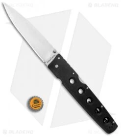 Cold Steel Hold Out 6" Tri-Ad Lock Knife Black G-10 (6" Satin) -Cold Steel Cold Steel Hold Out 6in Tri Ad Lock Black G 10 Satin 11G6 BHQ 11222 jr bottlecap