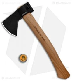 Cold Steel Hudson Bay 12.5" Camp Hatchet Hickory Wood 90QC -Cold Steel Cold Steel Hudson Bay Camp Hatchet 90QC BHQ 121243 jr bottlecap