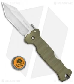 Cold Steel Immortal Lockback Knife OD Green G-10 (4" Satin) 23GVG -Cold Steel Cold Steel Immortal G 10 OD Green 23GVG BHQ 52013 jr bottlecap