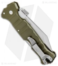 Cold Steel Immortal Lockback Knife OD Green G-10 (4" Satin S35VN) 23HVG 8 Cold Steel Immortal Lockback Knife OD Green G-10 (4" Satin S35VN) 23HVG -Cold Steel Cold Steel Imoortal LB Green 23HVG BHQ 87151 jr side