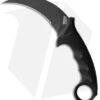 Cold Steel Karambit Steel Tiger Fixed Blade Knife Black (4.75" Black) -Cold Steel Cold Steel Karambit Steel Tiger Fixed Blade Black Black BHQ 175064 jr