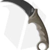 Cold Steel Karambit Steel Tiger Fixed Blade Knife Dark Earth (4.75" Black) 2 Cold Steel Karambit Steel Tiger Fixed Blade Knife Dark Earth (4.75" Black) -Cold Steel Cold Steel Karambit Steel Tiger Fixed Blade Dark Earth Black BHQ 173960 jr