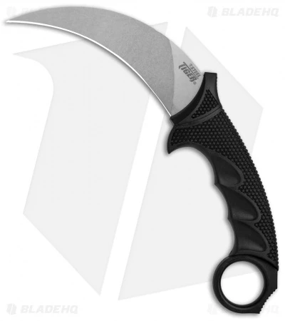 Cold Steel Karambit Steel Tiger Fixed Blade Knife (4.75" Stonewash) 49KST 3 Cold Steel Karambit Steel Tiger Fixed Blade Knife (4.75" Stonewash) 49KST