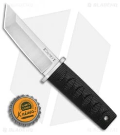 Cold Steel Kyoto I Fixed Blade Knife Tanto (3.25" Satin) 17DA -Cold Steel Cold Steel Kyoto I Fixed Blade Knife Tanto 3.25 Satin 17DA BHQ 121186 LS Bottlecap