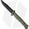 Cold Steel Large Luzon Folding Flipper Knife OD Green GFN (6" Black) 2 Cold Steel Large Luzon Folding Flipper Knife OD Green GFN (6" Black) -Cold Steel Cold Steel Large Luzon OD Green Black BHQ 174236 jr