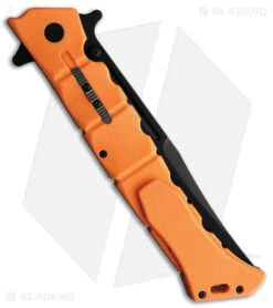 Cold Steel Large Luzon Folding Flipper Knife Orange GFN (6" Black) 7 Cold Steel Large Luzon Folding Flipper Knife Orange GFN (6" Black) -Cold Steel Cold Steel Large Luzon Orange Black BHQ 174237 jr side