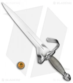 Cold Steel Large Parrying Dagger Fixed Blade Knife (13" Satin) 88EKA -Cold Steel Cold Steel Large Parrying Dagger Satin 88EKA BHQ 105908 jr bottlecap