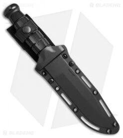 Cold Steel Leatherneck SF Fixed Blade Knife (6.75" Black Powdercoat D2) 39LSFC -Cold Steel Cold Steel Leatherneck SF fixed blade black powdercoat D2 39LSFC BHQ 52031 er sheath