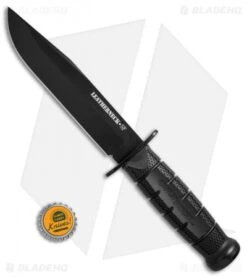 Cold Steel Leatherneck SF Fixed Blade Knife (6.75" Black Powdercoat D2) 39LSFC -Cold Steel Cold Steel Leatherneck SF fixed blade black powdercoat D2 39LSFC BHQ 52031 er size