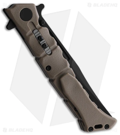 Cold Steel Medium Luzon Folding Pocket Knife Dark Earth Brown GFN (4" Black) 4 Cold Steel Medium Luzon Folding Pocket Knife Dark Earth Brown GFN (4" Black) - Image 2