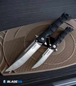 Cold Steel Large Luzon Leaf-Spring Knife Black GFN (6" Satin) 20NQX -Cold Steel Cold Steel Medium Luzon Leaf Spring Knife Black GFN Satin 20NQL BHQ 80431 kp desk web