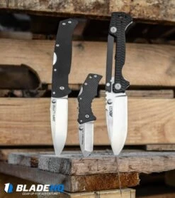 Cold Steel Demko AD-15 Scorpion Lock Knife Black G-10 (3.5" Satin S35VN) 58SQB -Cold Steel Cold Steel Micro Recon 1 Tanto Tri Ad Lock Knife Stonewash 27DT BHQ 105937 kp pal web