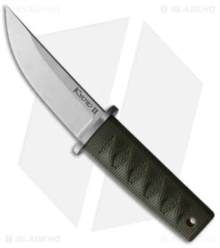 Cold Steel Kyoto II Fixed Blade Knife Drop Point OD Green Kray-Ex (3.38" Satin)