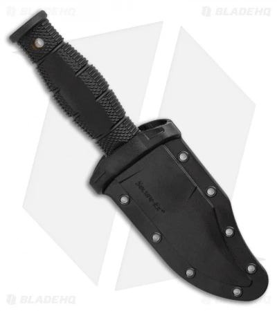 Cold Steel Mini Leatherneck Clip Point Fixed Blade Knife (3.5" Satin) 39LSAB 5 Cold Steel Mini Leatherneck Clip Point Fixed Blade Knife (3.5" Satin) 39LSAB - Image 3