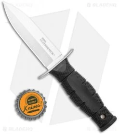 Cold Steel Mini Leatherneck Dagger Fixed Blade Knife (3.5" Stonewash) 39LSAC -Cold Steel Cold Steel Mini Leatherneck Dagger Fixed Blade SW 39LSAC BHQ 121220 jr bottlecap