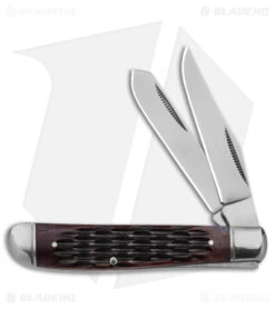 Cold Steel Mini Trapper Slip Joint Knife Jigged Bone (2.7" Satin)